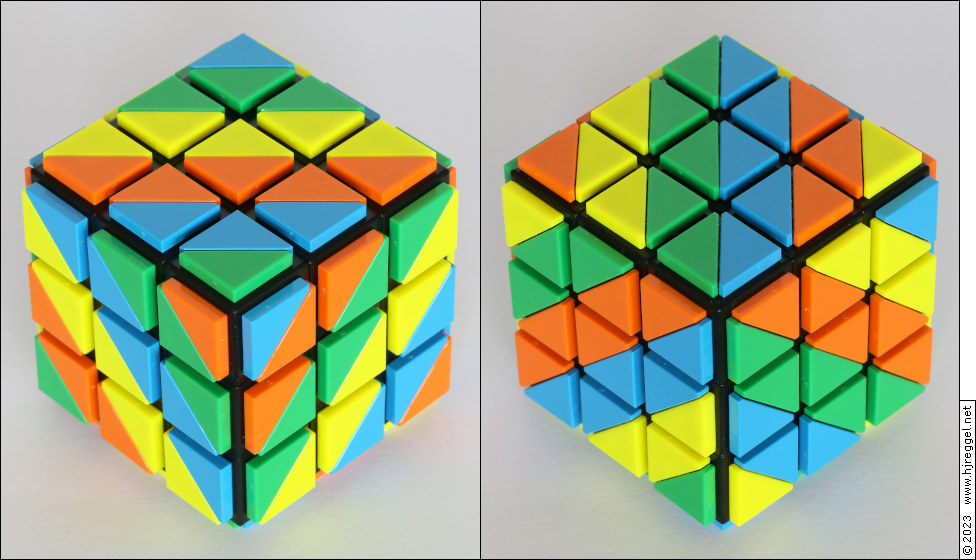Brickermod Four Colors Cube From Hell  Brickermod Four Colors Cube From Hell