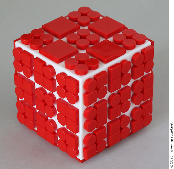 Brickermod Red Dots Cube  Brickermod Red Dots Cube