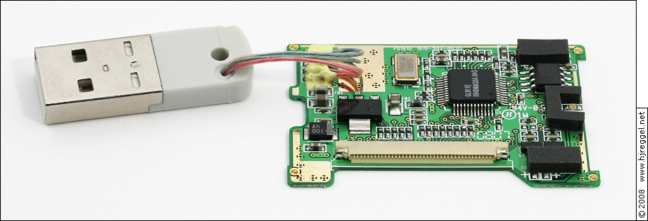 PCB with USB bridge